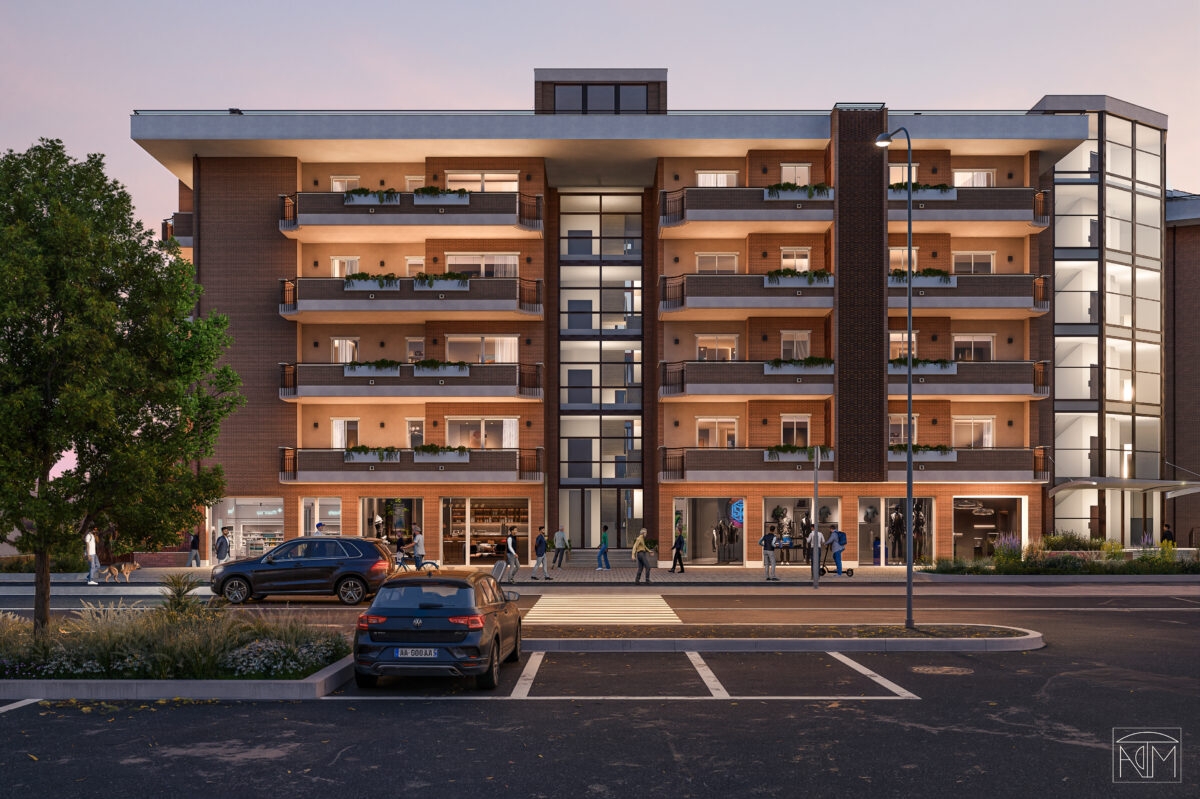 RESIDENZE MUSCETTA Vendita Nuovi Appartamenti In Costruzione Roma Bufalotta Cinquina Esterno
